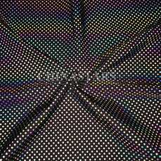 iridescent reflective printing fabric with Small-dot pattern