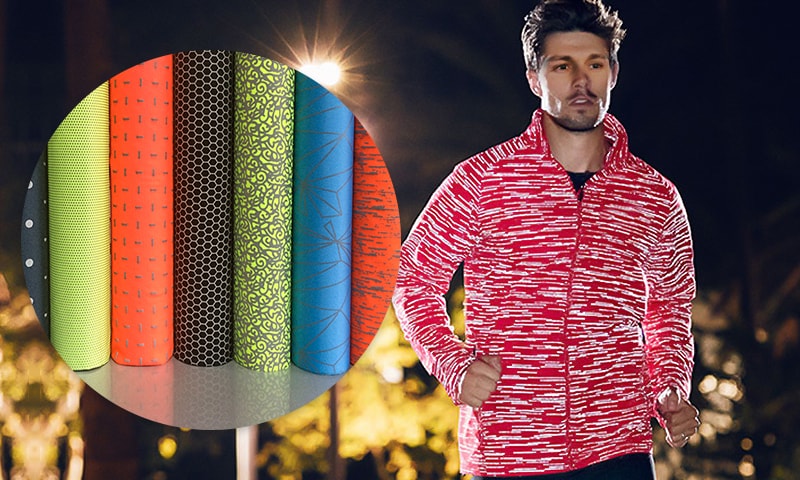 reflective printing fabric
