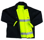 4 in one high visibility safety jacket