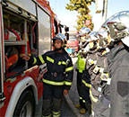 Firemen Keep Fire Situation Stable during National Holiday