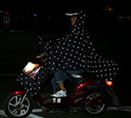 How to store the reflective raincoats