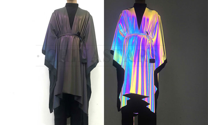 iridescent reflective fabric