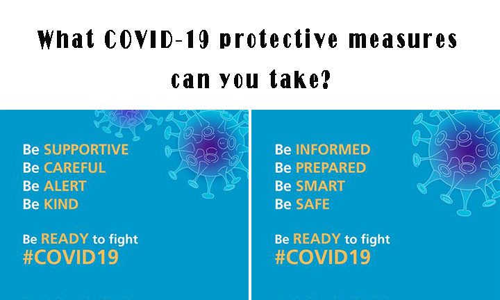 $What COVID-19 protective measures can you take?