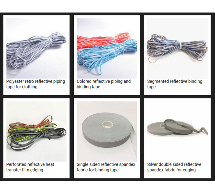 Variety Reflective Piping for your choose