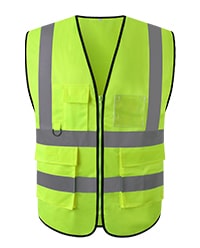 Safety vest with multifunctional pockets 2 colors available