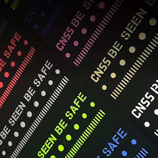 Reflective HTV for Custom Logo