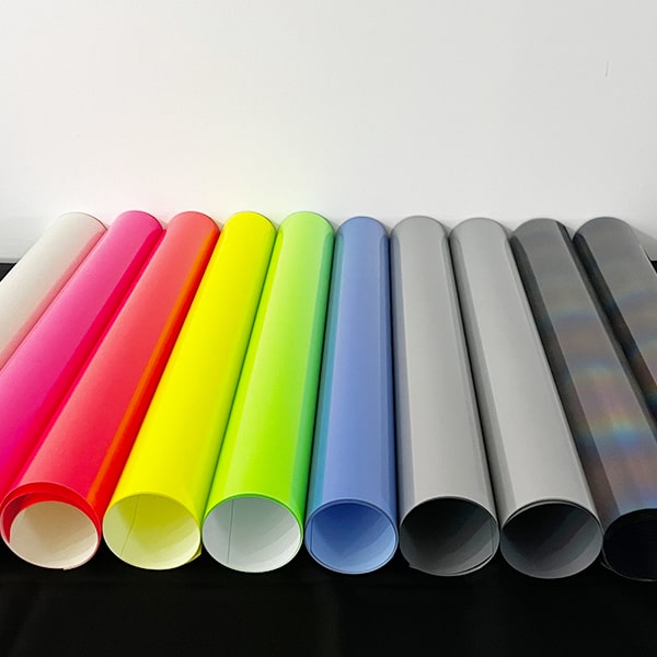 Reflective Heat Transfer Vinyl Logo