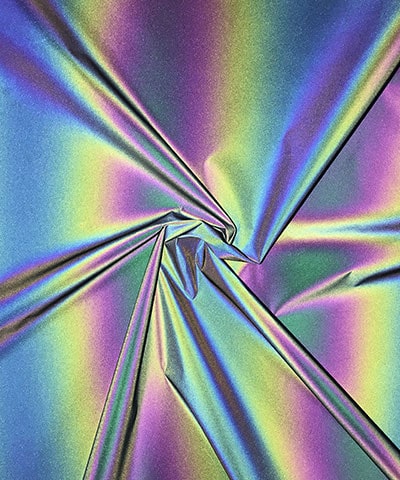 Rainbow Reflective Fabric