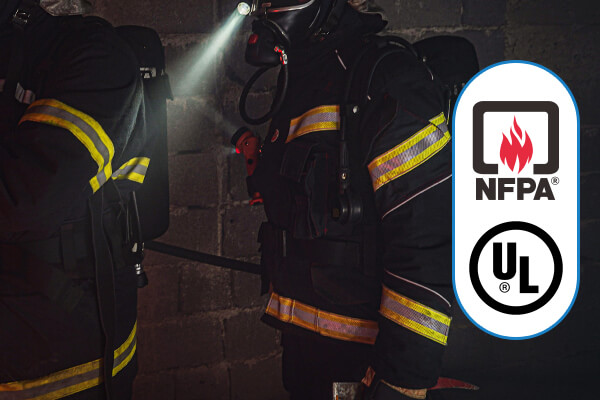 Sew-On Flame Retardant Reflective Fabric for Firefighter