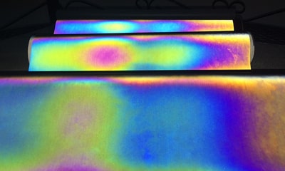 Temperature Sensitive Color Changing Pu Heat Transfer Vinyl From Black