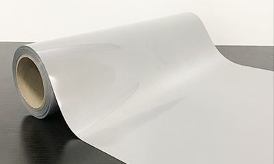 Water repellent silver reflective heat transfer film