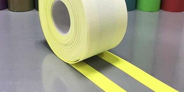 2 In x 32 Ft Reflective Fire Retardant Sew Tape High Visibility Firefighter Fluorescent 