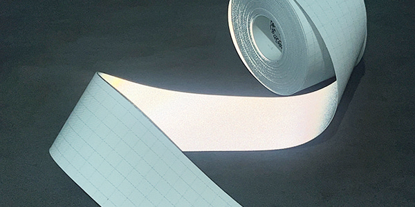 Yellow-Silver Perforated FR Reflective Tape