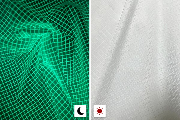 Luminescent Printed Fabric