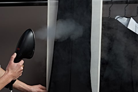 use streamer to remove wrinkles