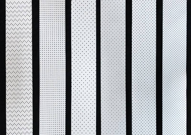 perforated reflective fabric customizable