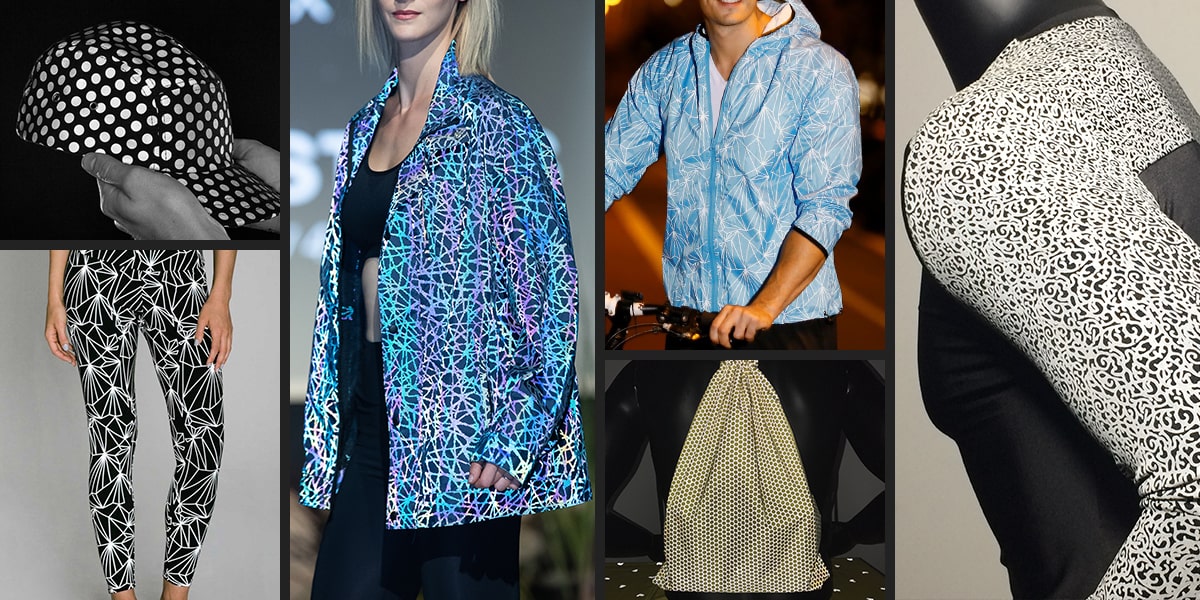 printing reflective fabric application