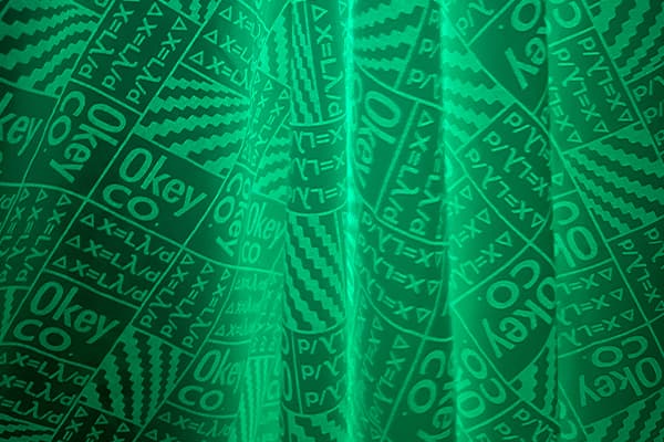 Caractéristiques techniques du tissu lumineux