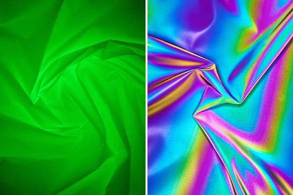 Différence entre tissu lumineux et tissu réfléchissant