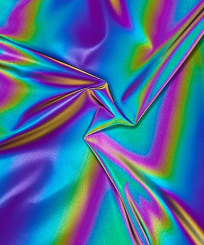 Rainbow Reflective Fabric