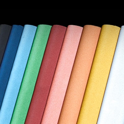 Kolorowa tkanina odblaskowa