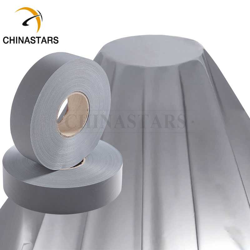 EN 20471 Class 2 Polyester reflective fabric tape