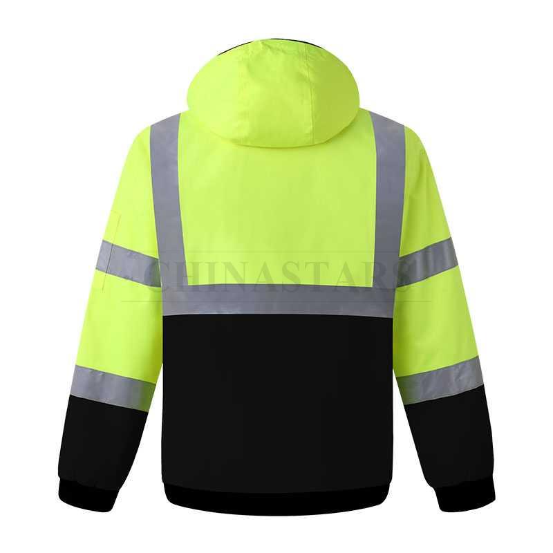 Two tone color 3-in-1 reflective jacket