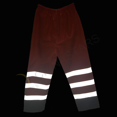 Double color reflective pants