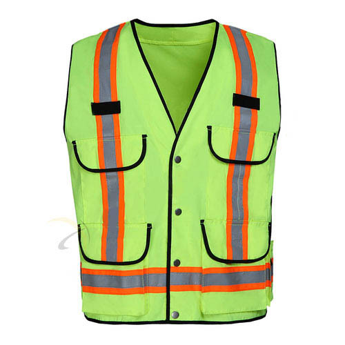 Reflective vest with multi-pockets 2 colors available