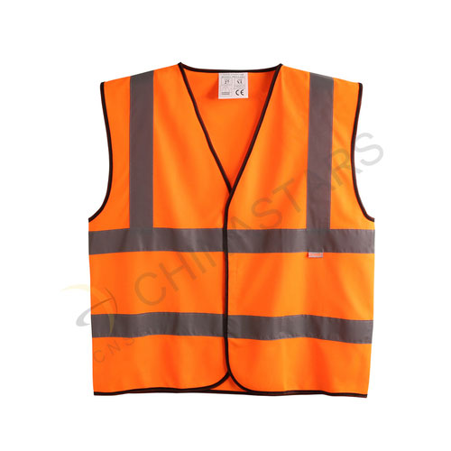 Classic safety vest with edging 11 colors available