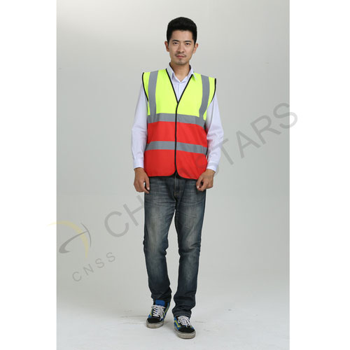 Two-tone colors reflective vest