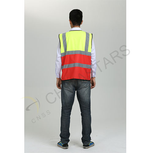 Two-tone colors reflective vest