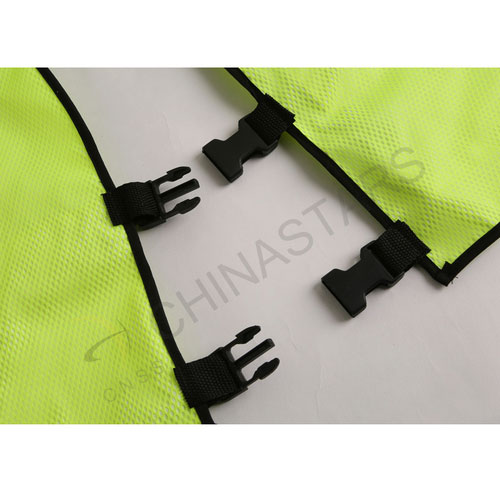 Fluorescent orange reflective vest 2 colors available