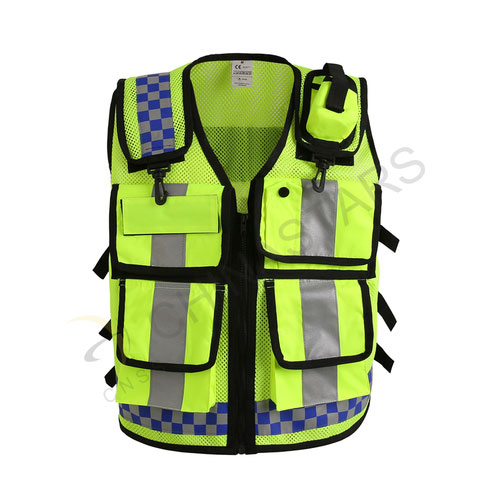 Security kit mesh reflective vest