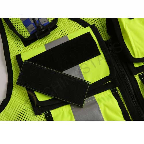 Security kit mesh reflective vest