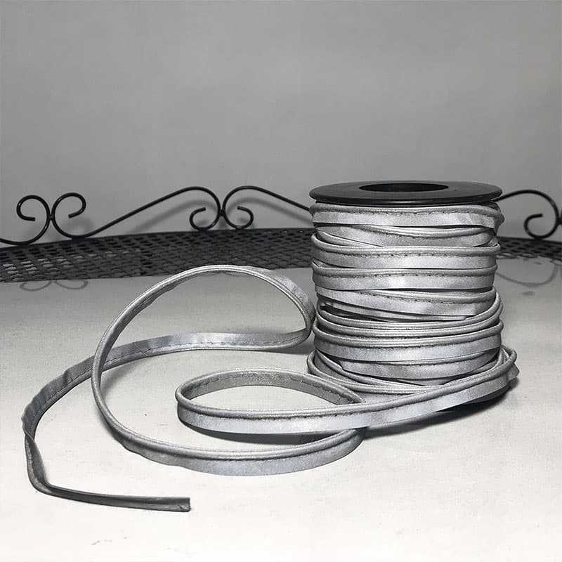 Polyester retro reflective piping tape for clothing