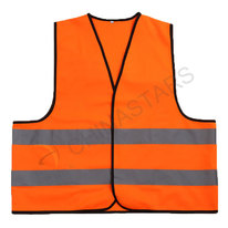 Classic reflective vest with Velcro closure