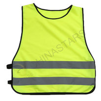 Pullover reflective vest edgings/ no edgings