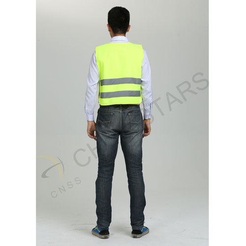 Pullover reflective vest edgings/ no edgings