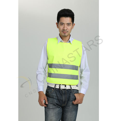 Pullover reflective vest edgings/ no edgings