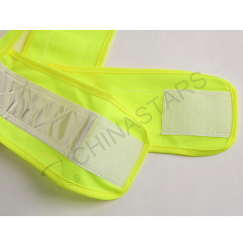 Conspicuity traffic safety vest