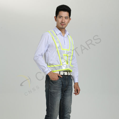 Conspicuity traffic safety vest