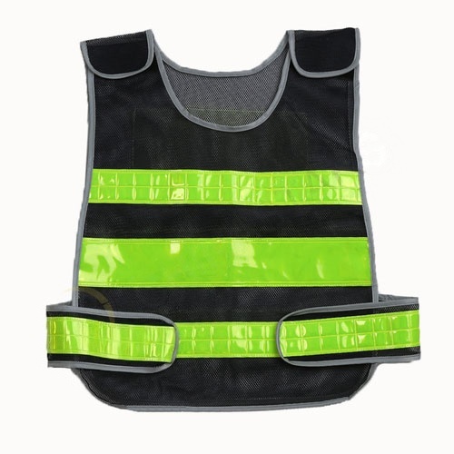 Mesh reflective vest w/ reflective edging 2 color available