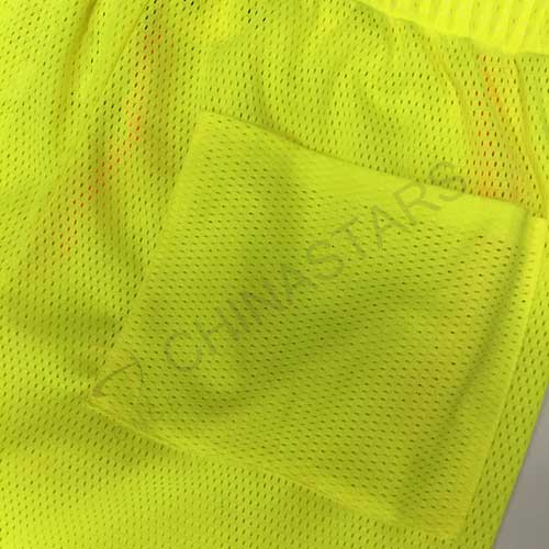 Polyester mesh reflective vest