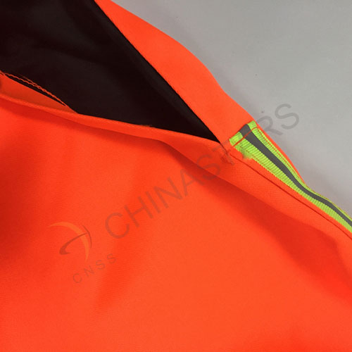 Fluorescent orange reflective pants