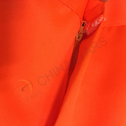 Pantalon réfléchissant orange fluo