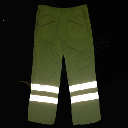 Reflective pants with multi-pockets