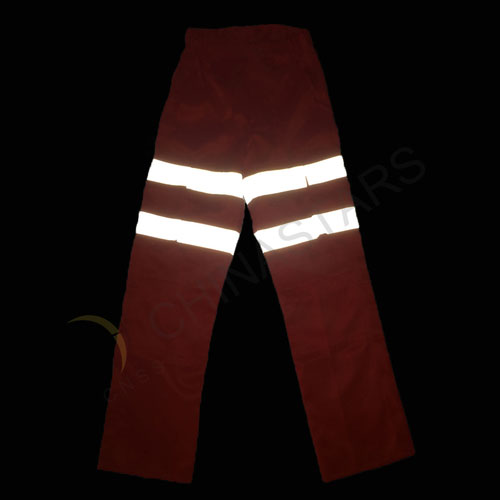 Polyester reflective pants