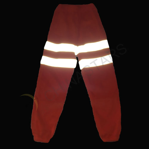 Reflective sweat pants