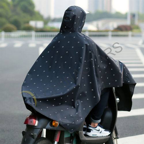  Reflective raincoat for motorcycle 